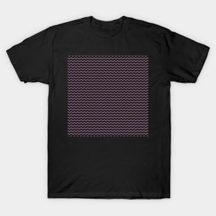 Watusi Chevron by Suzy Hager       Black & Brown T-Shirt